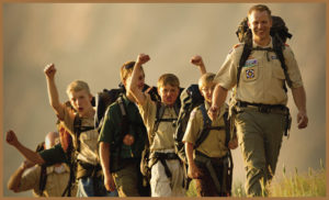 A group of scouts