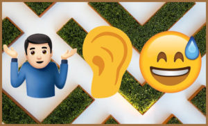 Struggling to understand emojis on maze background
