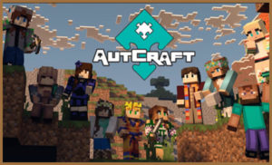 A promo for the autism Minecraft server Autcraft