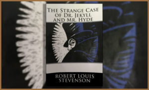 The cover to The Strange Case of Dr Jekyll and Mr Hyde