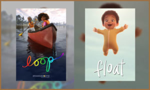 Promotional posters for Float and Loop