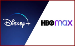Disney+ and HBOMax Logos