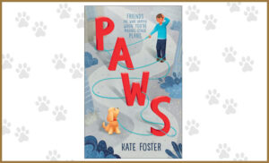 The cover for Paws an autism books